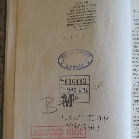 Johnsons England Vol. 1 Clarendon Press Vintage (B342) - Picture 9 of 15